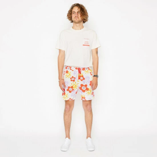 Banks Journal Nia Elastic Boardshort Shorts Off White 8 Banks Journal Nia Elastic Boardshort Shorts Off White - Image 6