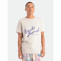 Alternative view of Banks Journal Seventy Seventy Classic Tee Shirt T-Shirts Washed Grey