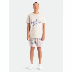 Banks Journal Seventy Seventy Classic Tee Shirt T-Shirts Washed Grey -Banks Journal store unnamed file 648