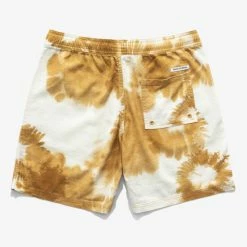 Alternative view of Banks Journal Washed Up Elastic Walkshort - Tobacco Shorts