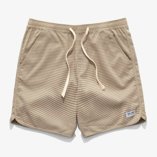Banks Journal Pathway Plaid Walkshort Shorts Taupe 3 Banks Journal Pathway Plaid Walkshort Shorts Taupe