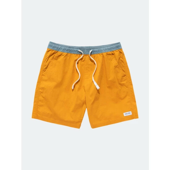 Banks Journal Primary Elastic Boardshort Shorts Deep Mustard 3 Banks Journal Primary Elastic Boardshort Shorts Deep Mustard