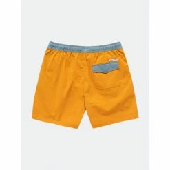 Alternative view of Banks Journal Primary Elastic Boardshort Shorts Deep Mustard