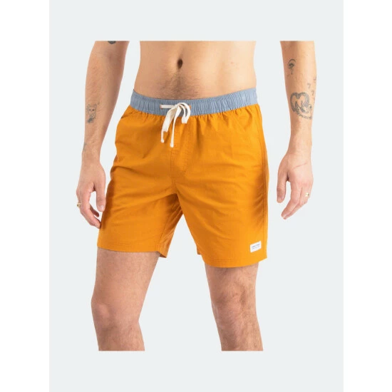 Banks Journal Primary Elastic Boardshort Shorts Deep Mustard 5 Banks Journal Primary Elastic Boardshort Shorts Deep Mustard - Image 3