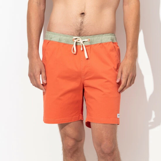 Banks Journal Primary Elastic Boardshort- Faded Rose T-Shirts 6 Banks Journal Primary Elastic Boardshort- Faded Rose T-Shirts - Image 4
