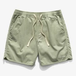 Banks Journal Label Elastic Boardshort - Green Tea Shorts