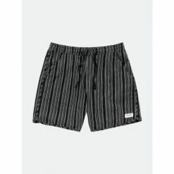 Banks Journal Pathway Stripe Elastic Walkshort Shorts Black