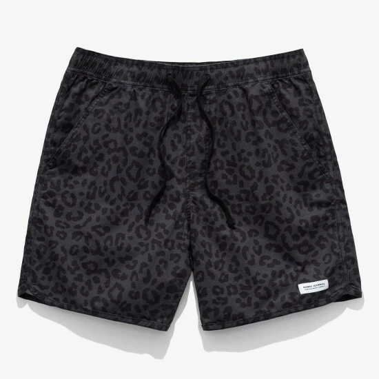 Banks Journal Wilder Elastic Boardshort - Black Shorts 3 Banks Journal Wilder Elastic Boardshort - Black Shorts