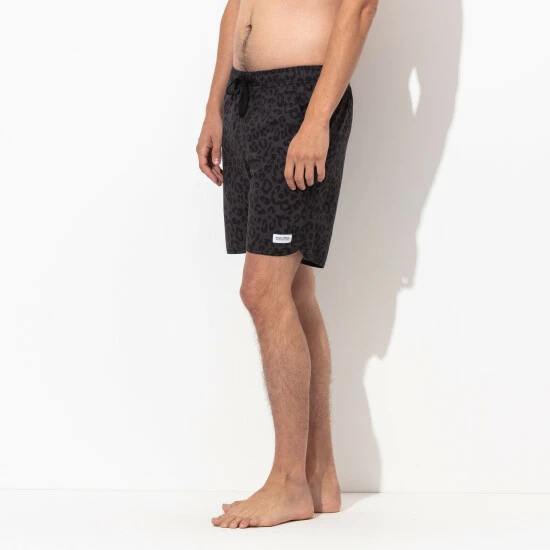 Banks Journal Wilder Elastic Boardshort - Black Shorts 7 Banks Journal Wilder Elastic Boardshort - Black Shorts - Image 5