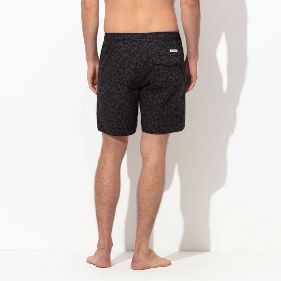 Banks Journal Wilder Elastic Boardshort - Black Shorts 8 Banks Journal Wilder Elastic Boardshort - Black Shorts - Image 6