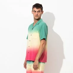 Banks Journal Deepest Reaches Fade S/S Woven Shirt Shirts 10 Banks Journal Deepest Reaches Fade S/S Woven Shirt Shirts -Banks Journal store unnamed file 73