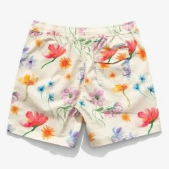Alternative view of Banks Journal Fluer Elastic Boardshort Shorts Bone