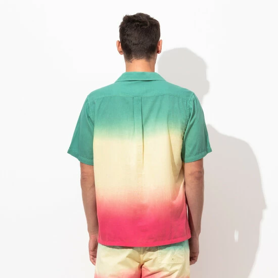 Banks Journal Deepest Reaches Fade S/S Woven Shirt Shirts 7 Banks Journal Deepest Reaches Fade S/S Woven Shirt Shirts - Image 5