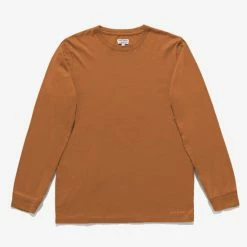 Banks Journal Primary Trader L-S Tee Shirt - Tobacco T-Shirts