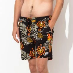 Banks Journal Aloha Club Elastic Boardshort Shorts Black 10 Banks Journal Aloha Club Elastic Boardshort Shorts Black -Banks Journal store unnamed file 750