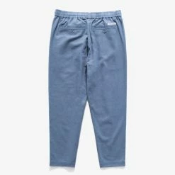 Alternative view of Banks Journal Supply Linen Pant- Moonlight Denim & Bottoms Moon Light