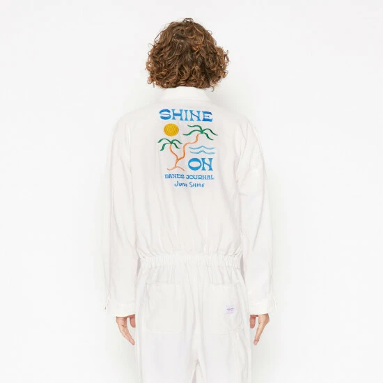Banks Journal Oasis Men Jumpsuit Clothing Off White 6 Banks Journal Oasis Men Jumpsuit Clothing Off White - Image 4