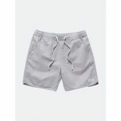 Banks Journal Pathway Elastic Walkshort Shorts Washed Grey