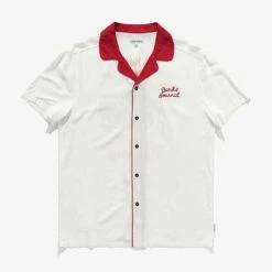 Banks Journal Mahalo S-S Woven Shirt Shirts Off White