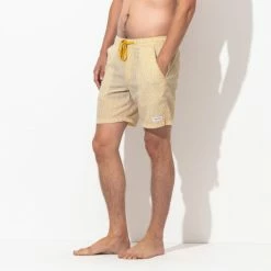 Banks Journal Tallows Elastic Boardshort Shorts Dark Mustard -Banks Journal store unnamed file 784