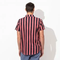 Banks Journal Abode S-S Woven Shirt Shirts Dirty Denim -Banks Journal store unnamed file 79