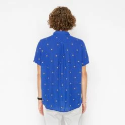 Banks Journal Shine S/S Woven Shirt Shirts Blue 8 Banks Journal Shine S/S Woven Shirt Shirts Blue -Banks Journal store unnamed file 804
