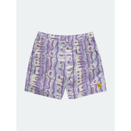 Banks Journal Highlands Elastic Boardshort Shorts Lilac 3 Banks Journal Highlands Elastic Boardshort Shorts Lilac