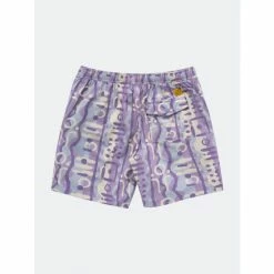 Alternative view of Banks Journal Highlands Elastic Boardshort Shorts Lilac