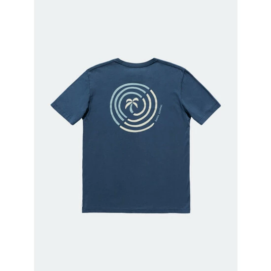 Banks Journal Palm Swirl Faded Tee Shirt T-Shirts Insignia Blue 3 Banks Journal Palm Swirl Faded Tee Shirt T-Shirts Insignia Blue