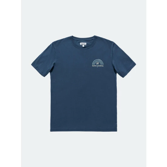 Banks Journal Palm Swirl Faded Tee Shirt T-Shirts Insignia Blue 4 Banks Journal Palm Swirl Faded Tee Shirt T-Shirts Insignia Blue - Image 2