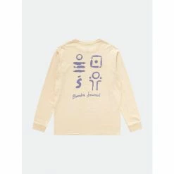 Alternative view of Banks Journal Objects L/S Smu Tee Shirt T-Shirts Bone