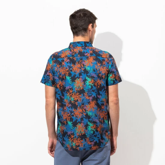 Banks Journal Sundays S-S Woven Shirt Shirts Dirty Denim 7 Banks Journal Sundays S-S Woven Shirt Shirts Dirty Denim - Image 5