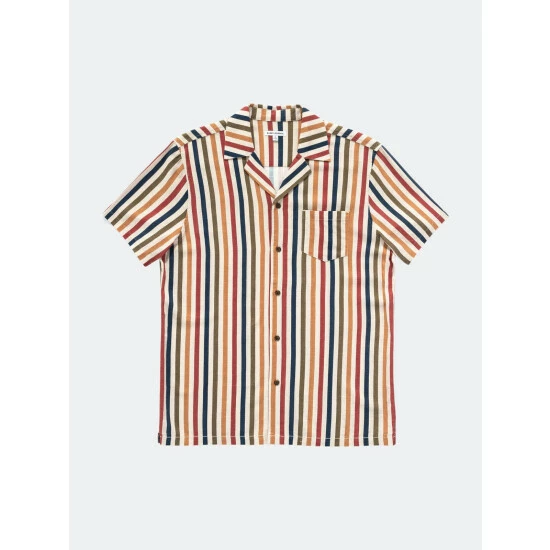 Banks Journal Paddock S/S Woven Shirt Shirts Bone 3 Banks Journal Paddock S/S Woven Shirt Shirts Bone