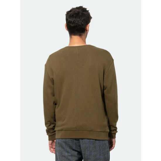 Banks Journal Zion Transeasonal Fleece Sweatshirts, Sweaters & Hoodies Dark Olive 6 Banks Journal Zion Transeasonal Fleece Sweatshirts, Sweaters & Hoodies Dark Olive - Image 4