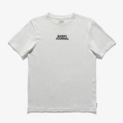 Banks Journal Sub Heading Trader Tee Shirt T-Shirts Off White