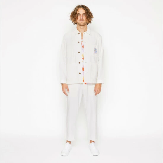 Banks Journal Oasis Drifter Jacket Coats, Jackets & Blazers Off White - Image 5