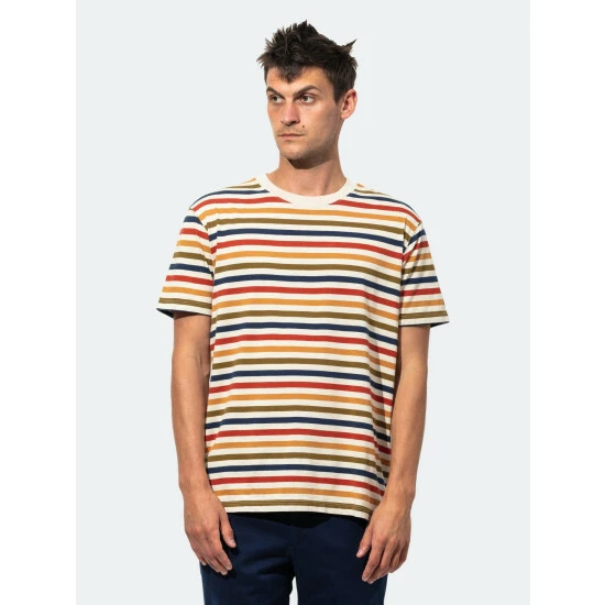 Banks Journal Paddock Deluxe Tee Shirt T-Shirts Bone 4 Banks Journal Paddock Deluxe Tee Shirt T-Shirts Bone - Image 2