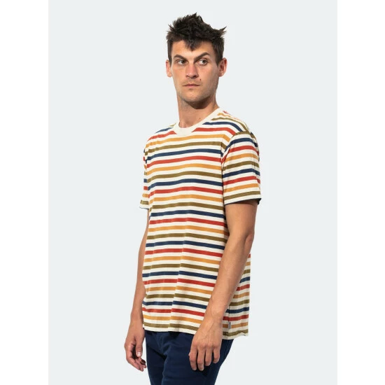 Banks Journal Paddock Deluxe Tee Shirt T-Shirts Bone 5 Banks Journal Paddock Deluxe Tee Shirt T-Shirts Bone - Image 3