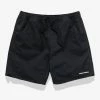 Banks Journal Label Elastic Boardshort Shorts Dirty Black -Banks Journal store unnamed file 901