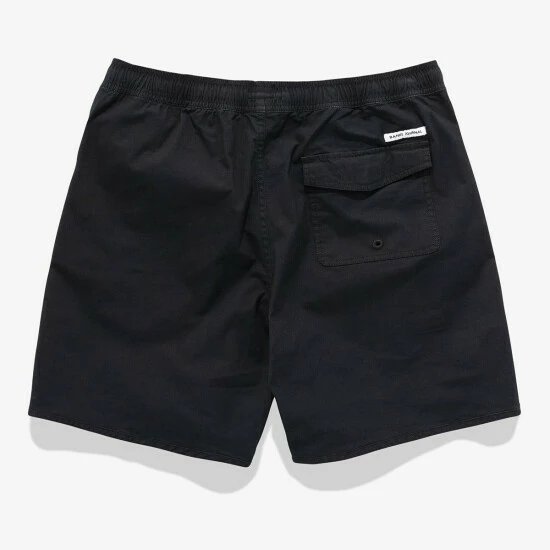 Banks Journal Label Elastic Boardshort Shorts Dirty Black 4 Banks Journal Label Elastic Boardshort Shorts Dirty Black - Image 2