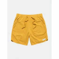 Banks Journal Pathway Walkshort Shorts Dark Mustard