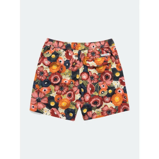 Banks Journal Lotus Boardshort Swimwear Mahogany 4 Banks Journal Lotus Boardshort Swimwear Mahogany - Image 2