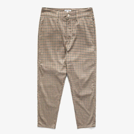 Banks Journal Downtown Plaid Pant Denim & Bottoms Taupe 3 Banks Journal Downtown Plaid Pant Denim & Bottoms Taupe