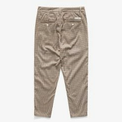 Alternative view of Banks Journal Downtown Plaid Pant Denim & Bottoms Taupe