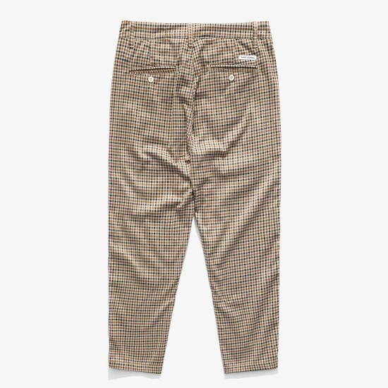 Banks Journal Downtown Plaid Pant Denim & Bottoms Taupe 4 Banks Journal Downtown Plaid Pant Denim & Bottoms Taupe - Image 2