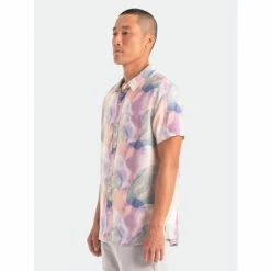 Banks Journal Lense S/S Woven Shirt Shirts Rose Tan -Banks Journal store unnamed file 948