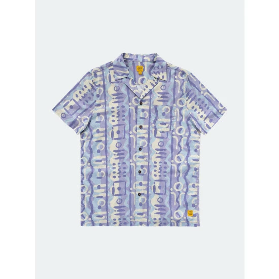 Banks Journal Highlands S/S Woven Shirt Shirts Lilac 3 Banks Journal Highlands S/S Woven Shirt Shirts Lilac