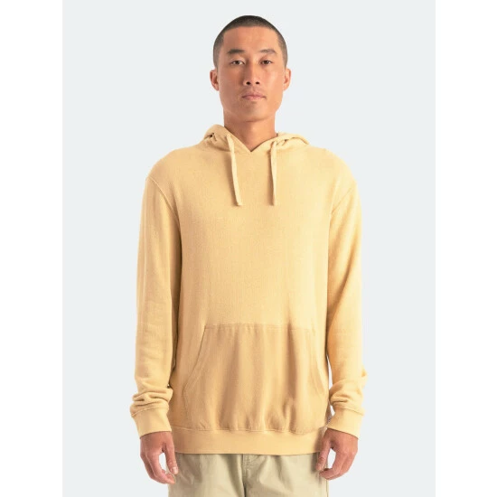 Banks Journal Labowe Hood Transeasonal Fleece Sweatshirts, Sweaters & Hoodies Taupe - Image 2
