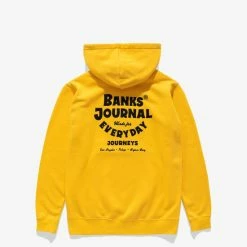Alternative view of Banks Journal Mojave Hood Printed Fleece Sweatshirts, Sweaters & Hoodies Honey