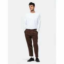 Banks Journal Supply Stripe Pant Pants Earth -Banks Journal store unnamed file 988
